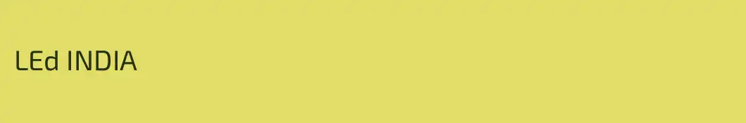 LEd INDIA